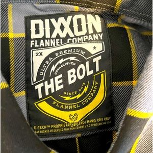 Dixxon flannel company the Bolt 2XL sold out limited edition flannel shirt EUC